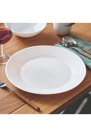Service en verre opale Harena - 19 pièces
