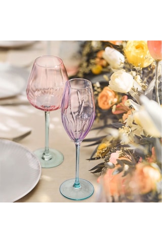 Service de verres Swirly Spring - 12 pièces