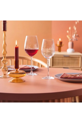 Service de verres en verre ultra transparent Serena Lines - 16 pièces