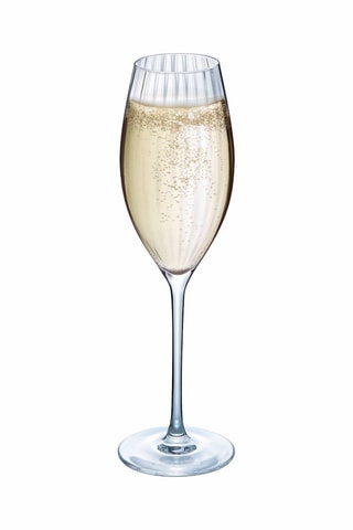 Service de verres en verre ultra transparent Serena Lines - 16 pièces