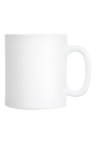 6 mugs en verre opale Evolution - 32 cl