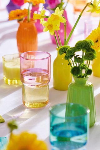 4 verres à eau Candy Mix - 32 cl