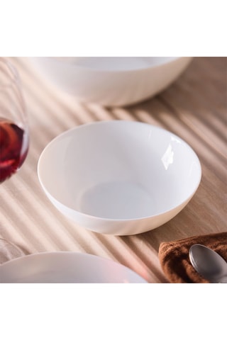 4 coupelles en verre opale Apy - 16 cl