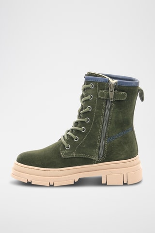 Botinhas em nobuck Kick Goji - Caqui
