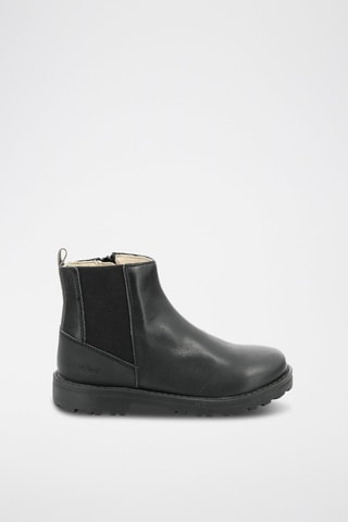 Botins em couro Groofit - Preto