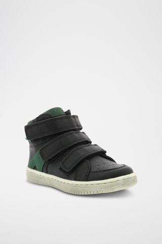 Sapatilhas subidas forradas Lohan - Preto