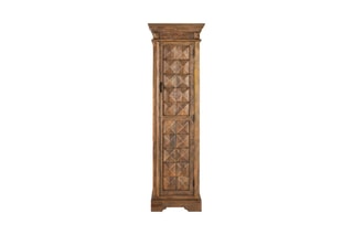 Meuble bar 1 porte en manguier - 56 x 180 x 40 cm