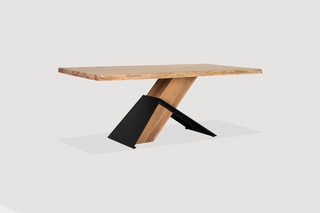Table - Naturel et noir