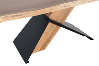 Table - Naturel et noir