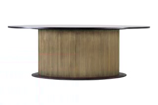 Table à manger en manguier - 220 x 77 x 110 cm