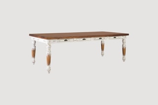 Table à manger en manguier - 240 x 76 x 110 cm
