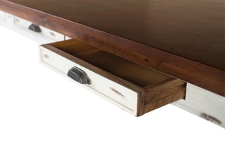 Table à manger en manguier - 240 x 76 x 110 cm