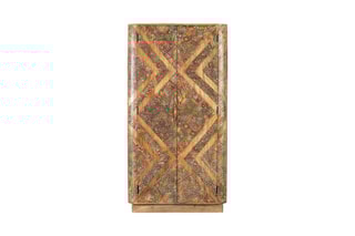 Armoire 2 portes en manguier massif - 90 x 170 x 48 cm