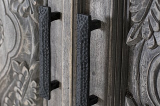 Armoire 2 portes en manguier massif - 100 x 196 x 42 cm