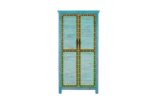 Armoire 2 portes en manguier - 101 x 203 x 46 cm