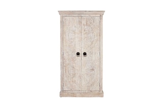 Armoire 2 portes en manguier - 90 x 166 x 40 cm