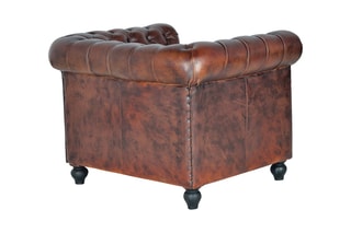 Fauteuil Chester - Marron vieilli