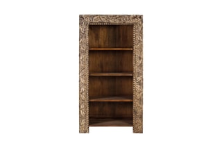 Bibliothèque en manguier - 98 x 183 x 43 cm