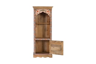 Bibliothèque en manguier - 62 x 153 x 30 cm