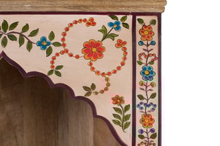 Bibliothèque en manguier - 62 x 153 x 30 cm