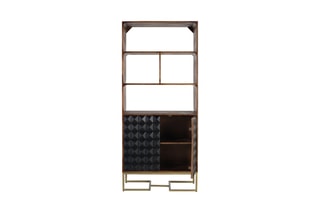 Bibliothèque en manguier - 80 x 180 x 40 cm