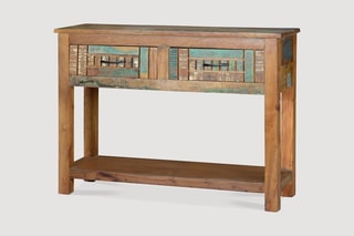 Console 2 tiroirs - Multicolore