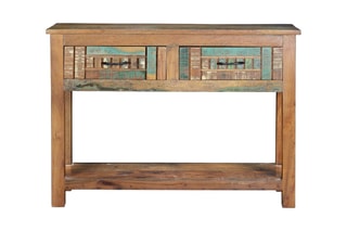 Console 2 tiroirs - Multicolore