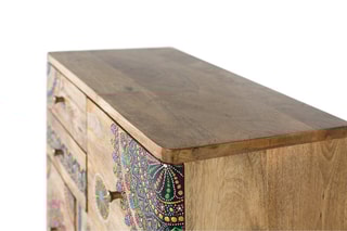 Commode 11 tiroirs - Naturel