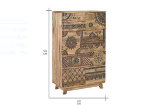 Commode 11 tiroirs - Naturel