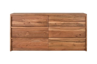 Commode 6 tiroirs - 
Naturel