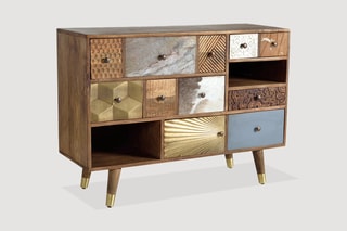 Commode 5 tiroirs - Naturel
