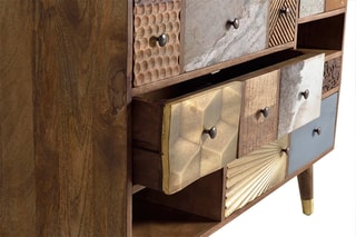 Commode 5 tiroirs - Naturel