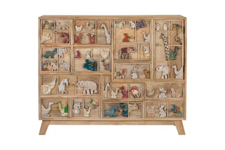 Commode 1 porte - Naturel