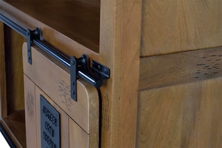 Vitrine 1 porte - Naturel