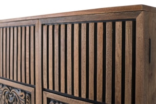 Buffet 2 portes en manguier - 150 x 90 x 43 cm