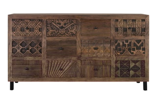 Buffet en manguier massif - 160 x 86 x 40 cm