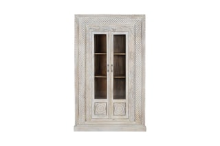 Armoire 2 portes en manguier - 110 x 180 x 40 cm