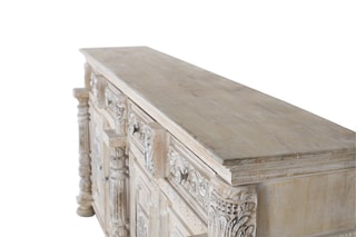 Buffet 4 portes - Blanc