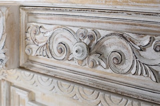 Buffet 4 portes - Blanc