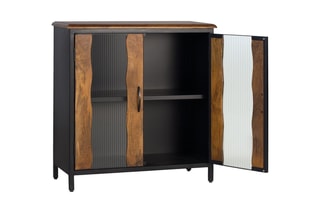 Buffet 2 portes - Noir