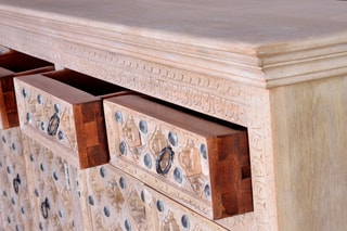 Buffet 4 portes - Naturel