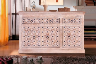 Buffet 3 portes - Naturel