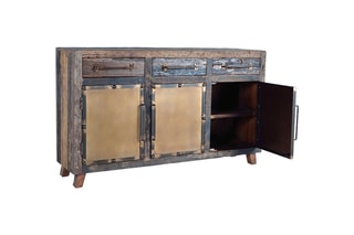 Buffet 3 portes - 
Naturel