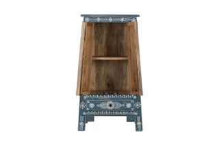 Buffet 2 portes - Bleu et blanc