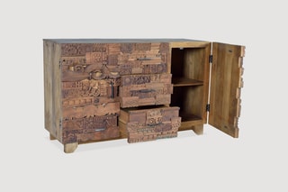 Buffet 2 portes - 
Naturel