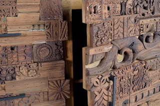 Buffet 2 portes - 
Naturel
