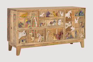 Buffet 1 porte - Naturel