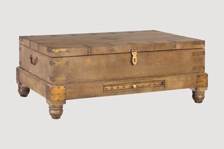 Table basse en manguier massif - 105 x 40 x 70 cm