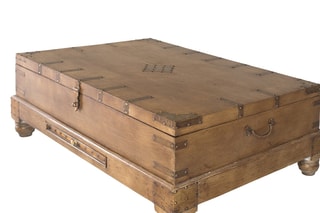 Table basse en manguier massif - 105 x 40 x 70 cm