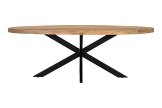 Table basse en manguier - 220 x 100 x 77 cm
